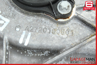 05-13 Mercedes W212 E350 Front Left Side Engine Timing Chain Cover Plate OEM