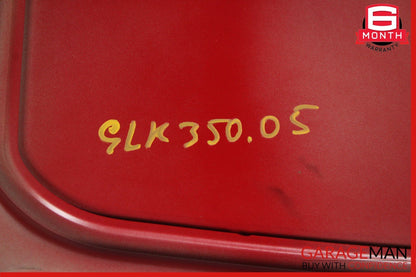 05-11 Mercedes R171 SLK280 SLK350 Convertible Hard Top Roof Folding Panel Red