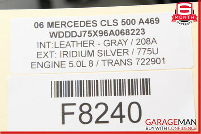 06-09 Mercedes W219 CLS500 E550 ML350 Central Air Vacuum Pump Box Module Unit