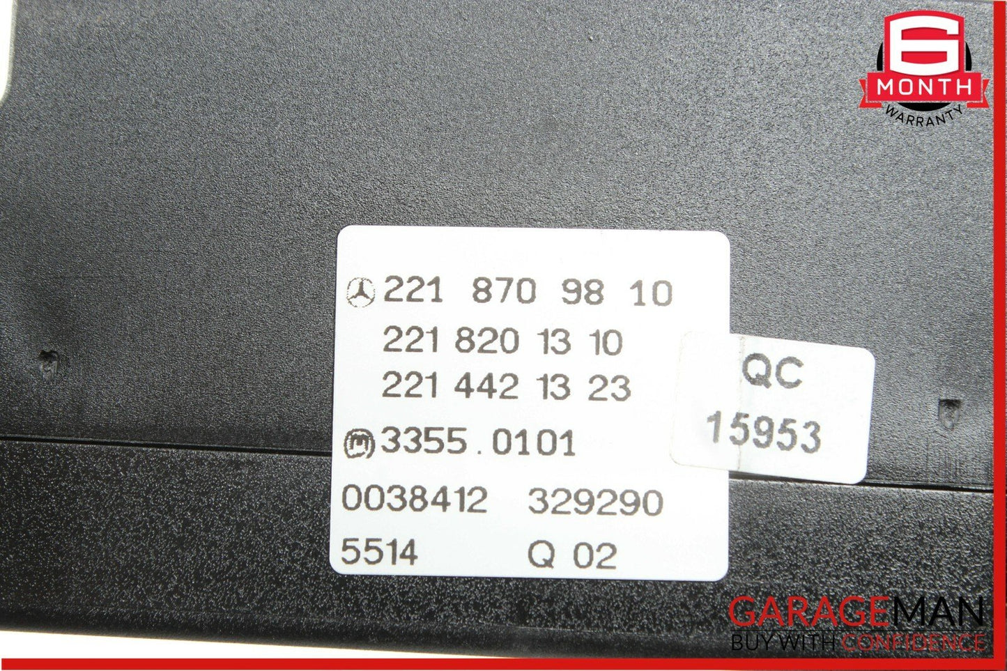 07-14 Mercedes S550 CL550 A/C Heater Temperature Climate Control Switch Module
