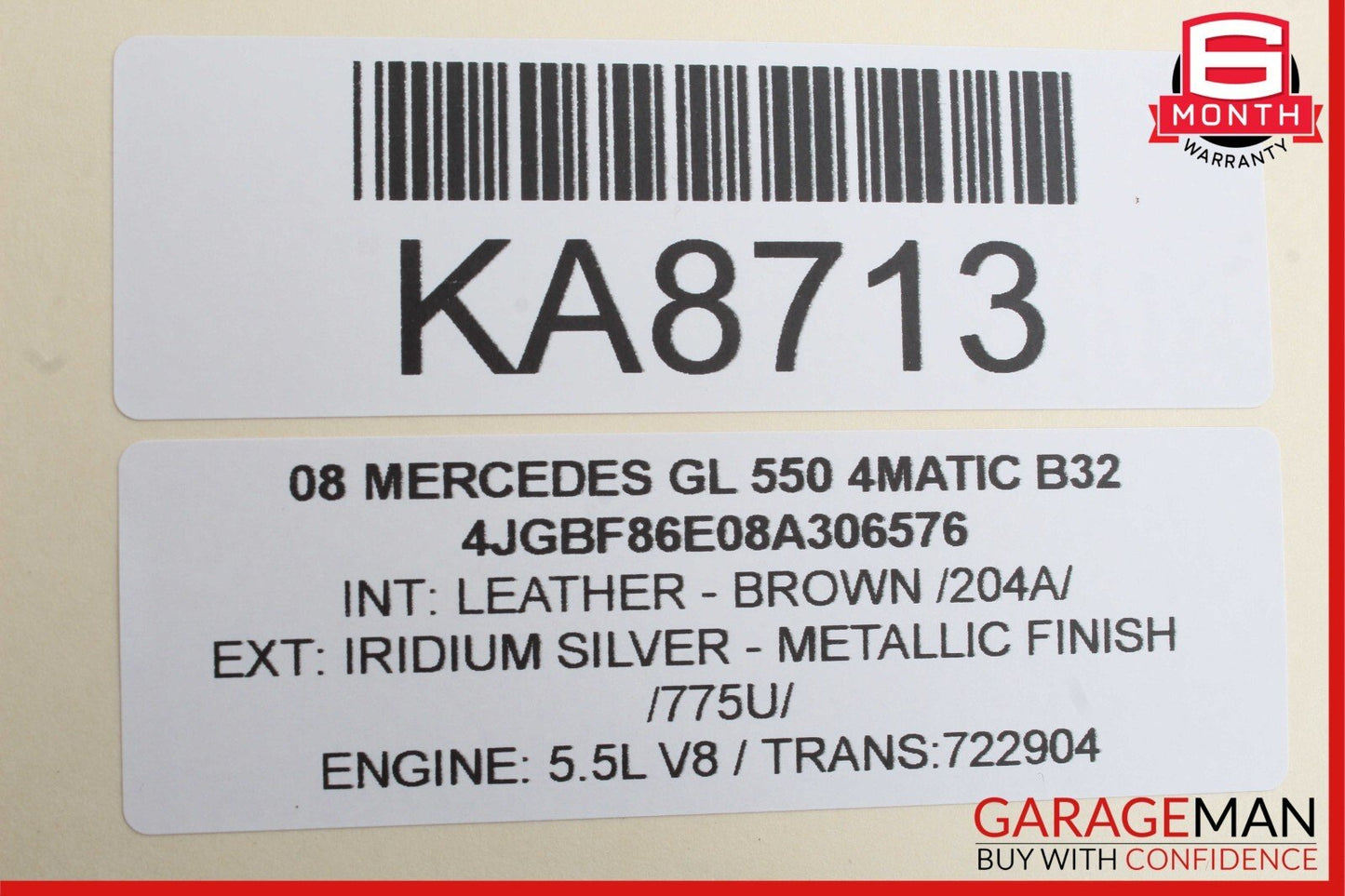 07-12 Mercedes X164 GL550 GL350 Rear Right And Left Seat Fold Control Switch OEM