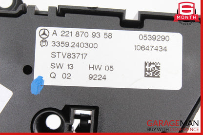 07-14 Mercedes W221 S400 S550 CL550 Front Right Side Seat Control Switch OEM