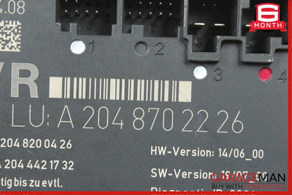 08-14 Mercedes W204 C350 Front Right Passenger Side Door Control Module Unit OEM
