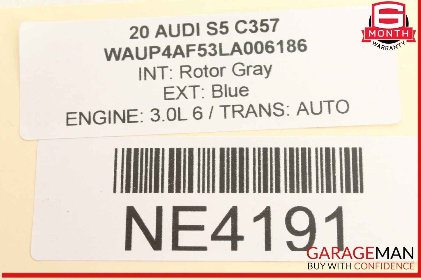17-24 Audi S5 A4 Rear Left Driver Side Lower Forward Control Arm 4M0505291D OEM