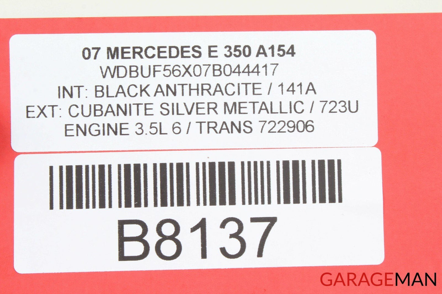 03-09 Mercedes W211 E350 E550 Rear Right Passenger Side Upper Control Arm OEM