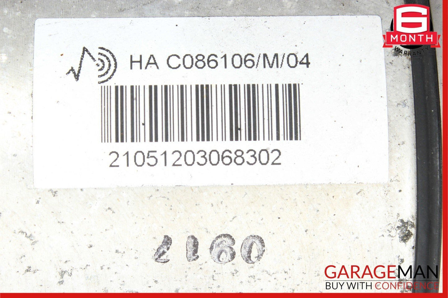 07-13 Mercedes W221 S550 Rear Left/Right Air Airmatic Suspension Shock Absorber