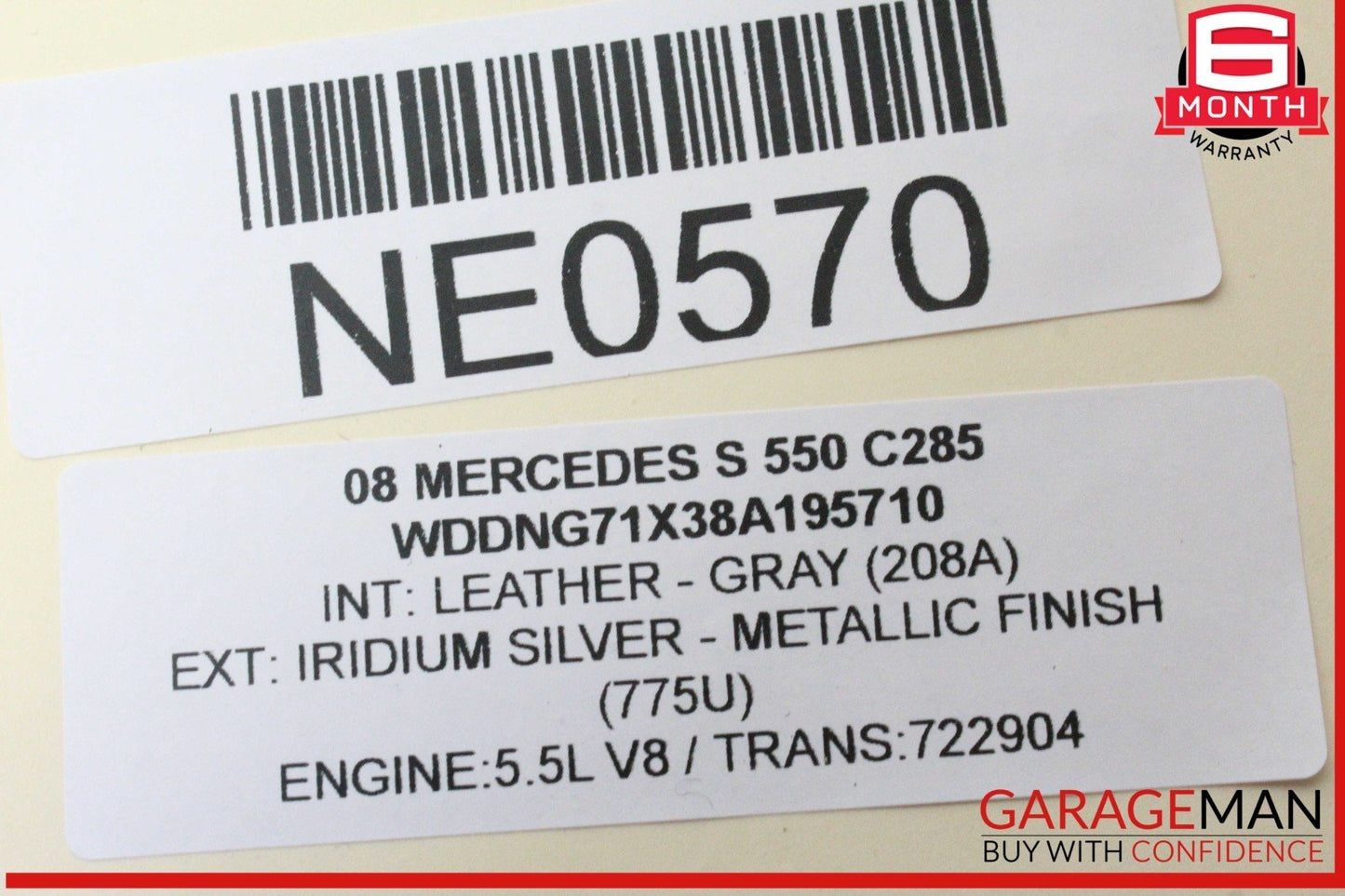 07-09 Mercedes W221 S550 S600 Front Right Side Seatbelt Seat Belt Retractor OEM