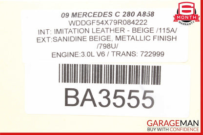 Mercedes X204 GLK350 S550 SL550 C280 Sirius Satellite Radio Receiver Module Unit
