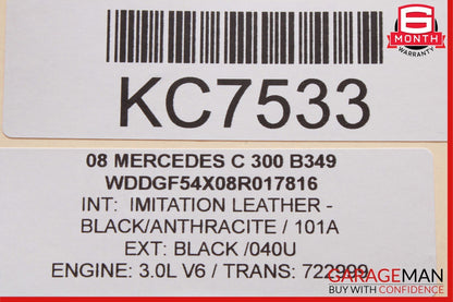 08-14 Mercedes W204 C350 C250 C300 Front Left Side Door Control Module Unit