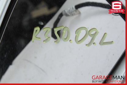 06-10 Mercedes W251 R350 Front Left Driver Side Mirror Door Rear View Silver OEM