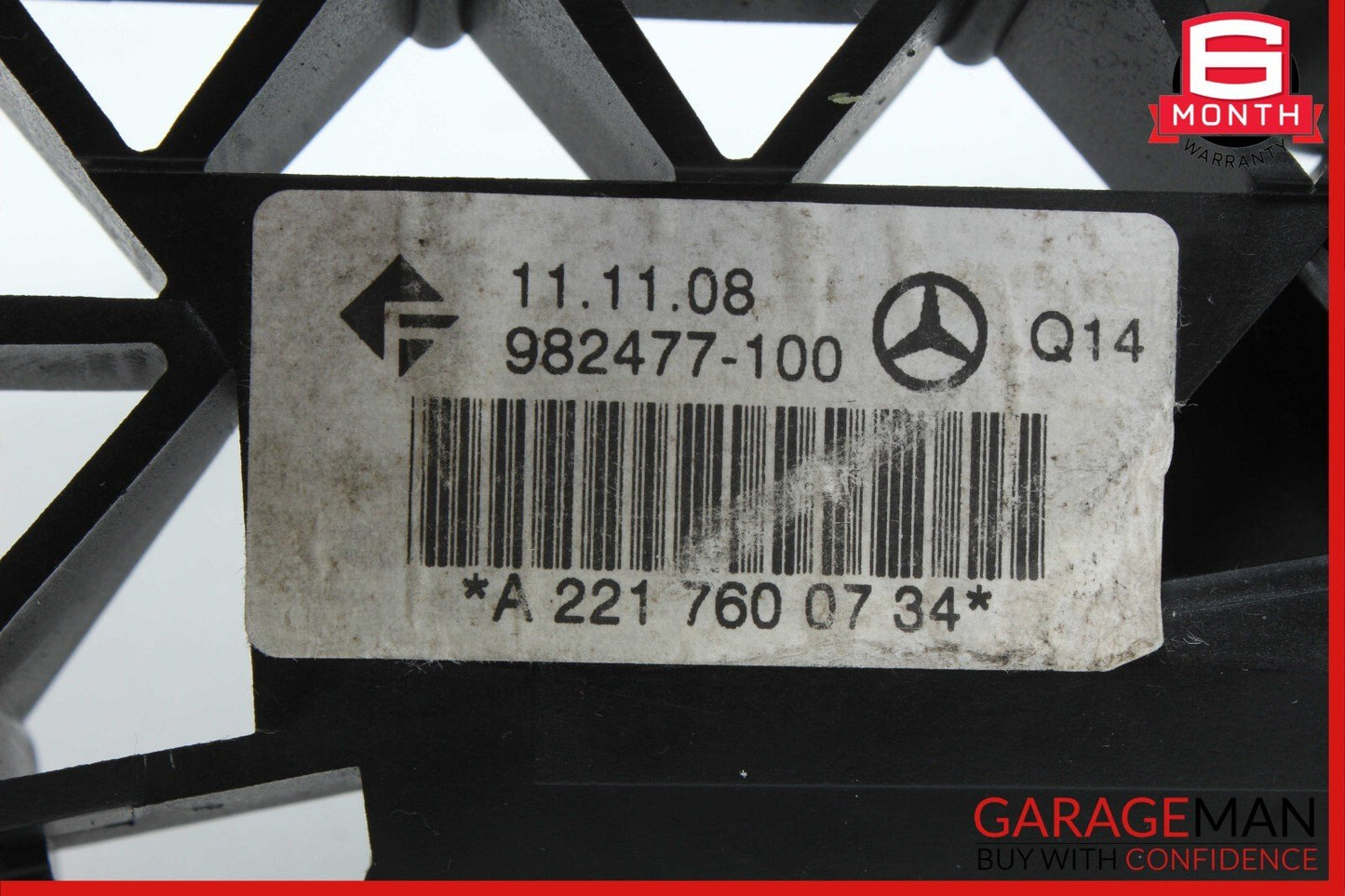 07-13 Mercedes W221 S550 Rear Left Side Exterior Door Handle Keyless Go OEM