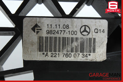 07-13 Mercedes W221 S550 Rear Left Side Exterior Door Handle Keyless Go OEM