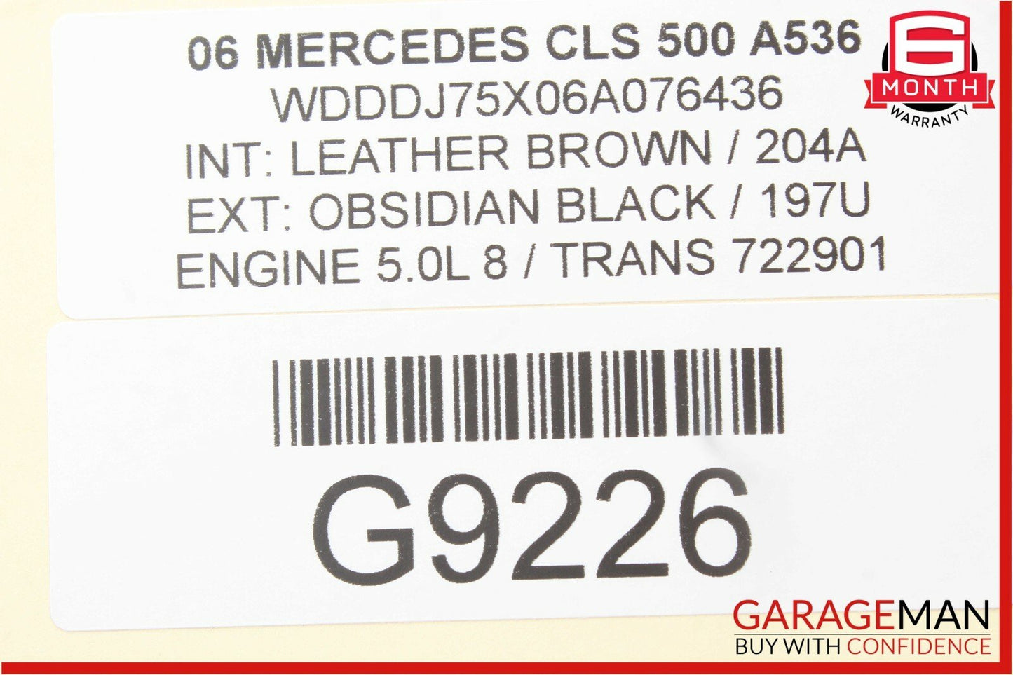 03-09 Mercedes CLS500 E350 E63 AMG Rear Keyless Go Door Entry Control Module