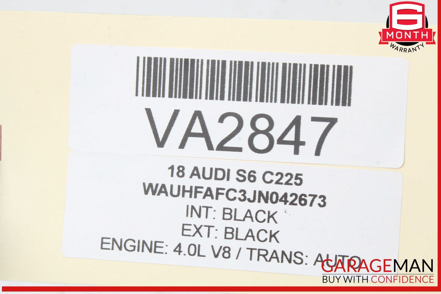 09-18 Audi S6 A7 Rear Left or Right Side Lower Forward Control Arm OEM