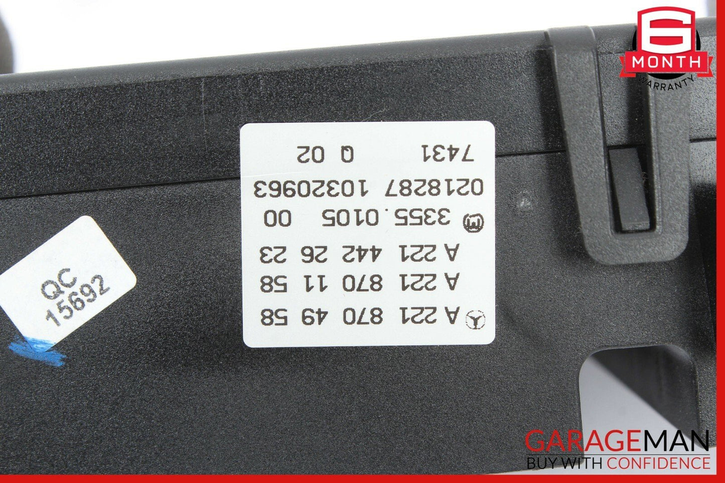 07-14 Mercedes CL500 CL600 S550 A/C AC Heater Climate Control Switch Module