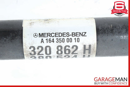 06-12 Mercedes W164 ML350 Rear Right/Left Half Drive Axle Shaft Driveshaft OEM