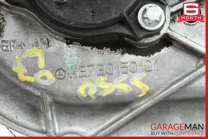 06-10 Mercedes W221 S550 CL550 Front Right Engine Timing Chain Cover Plate