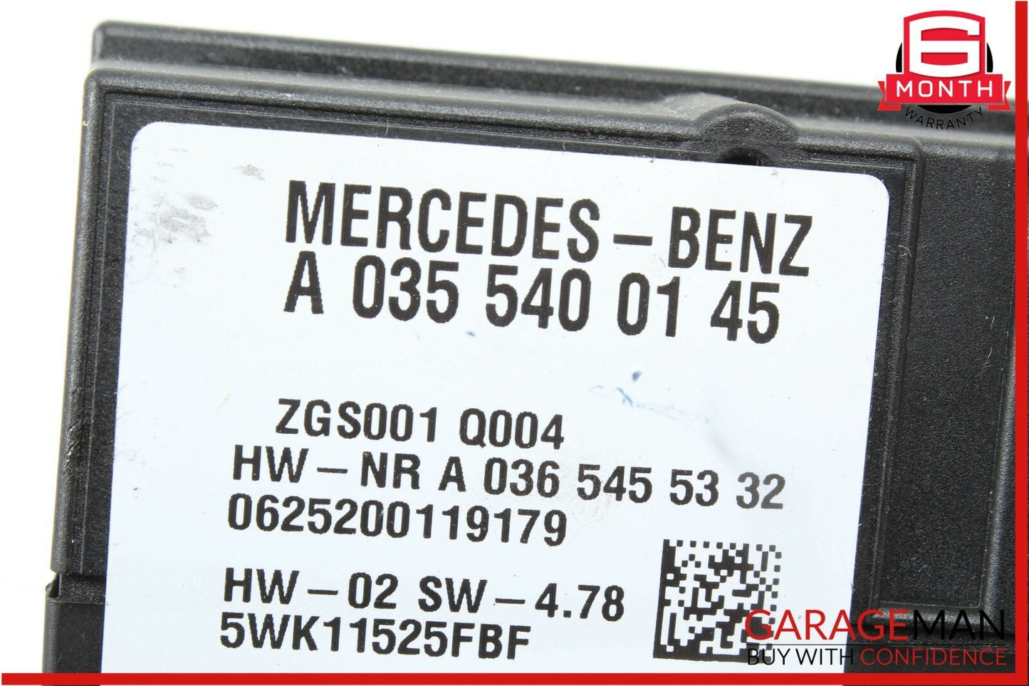 07-09 Mercedes CLS63 E63 ML63 AMG Fuel Pump Motor Control Module Unit OEM