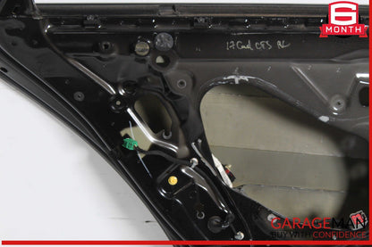 14-19 Cadillac CTS Rear Left Driver Side Exterior Door Shell Panel Black OEM