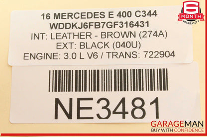 08-17 Mercedes W212 E400 Rear Right or Rear Left Side Upper Control Arm OEM