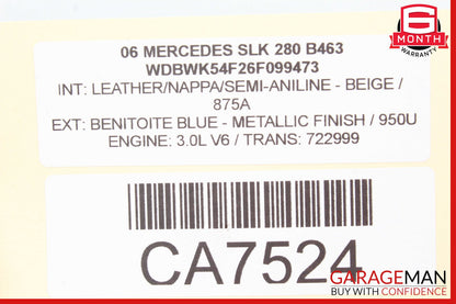 05-11 Mercedes R171 SLK280 C280 Front Left Driver Side Lower Control Arm OEM
