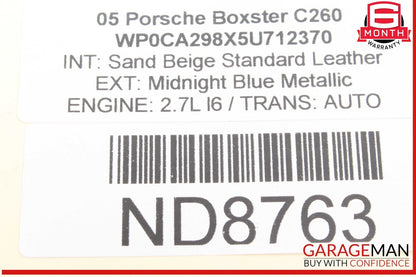 05-12 Porsche Boxter 987 Front Left or Right Side Lower Control Arm 99634134108