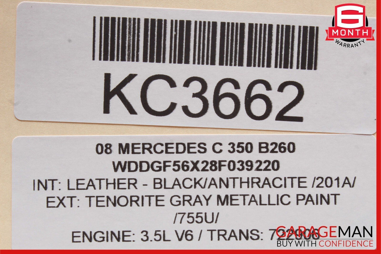 08-14 Mercedes W204 C350 C300 Front Right Side Door Control Module Unit OEM