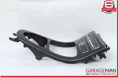 17-19 Mercedes W213 E300 Center Console Trim Assembly Black OEM
