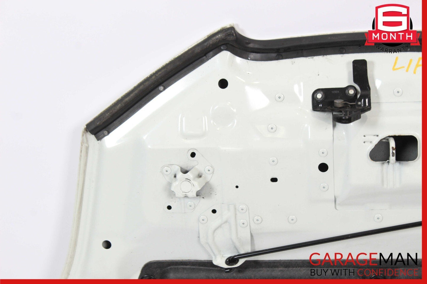 11-12 Nissan Leaf Front Hood Bonnet Panel Assembly White OEM