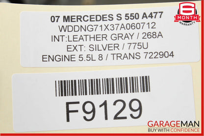 07-13 Mercedes W221 S550 CL550 Antenna AMP Amplifier Splitter Module Unit OEM
