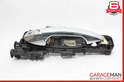 10-13 Mercedes W212 E350 Coupe Front Left Exterior Door Handle Keyless Go Silver