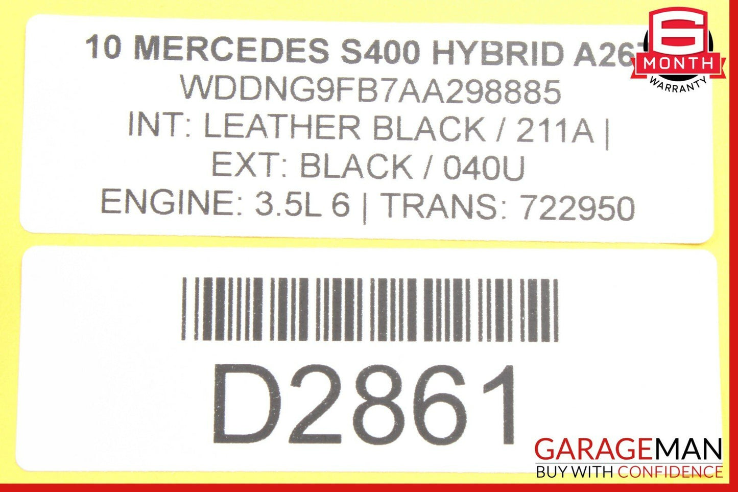 07-13 Mercedes W221 S400 Front Left Side Seat Control Switch Assembly Q05 OEM