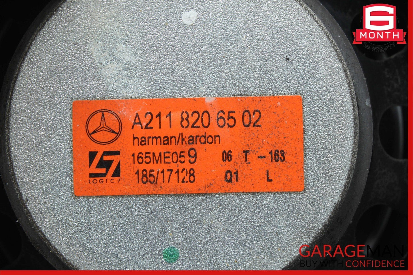 07-09 Mercedes W211 E350 Front Left & Right Side Door Audio Sound Speakers Set