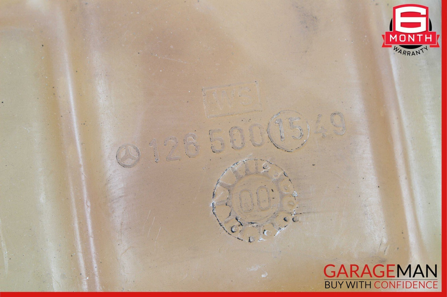 86-91 Mercedes W126 560SEL 420SEL Coolant Overflow Reservoir Expansion Tank OEM