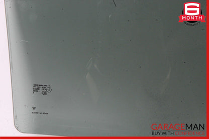 11-18 Porsche Cayenne 958 Hybrid S Rear Left Driver Side Door Window Glass OEM