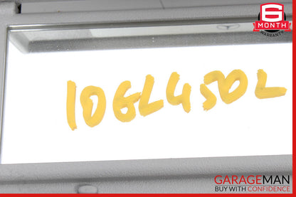 06-12 Mercedes GL450 ML450 Front Left Sun Visor Sunvisor Shade Assembly Grey