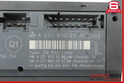 07-09 Mercedes W221 S600 S550 Front Left Under Seat Controller Module
