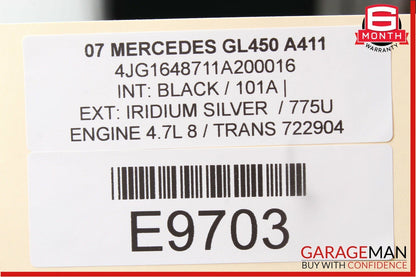 06-12 Mercedes X164 GL450 ML450 Rear Right Side Quarter Window Regulator Motor