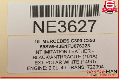 15-20 Mercedes W205 C300 ABS Anti Lock Brake Pump Control Module 2054313612 OEM