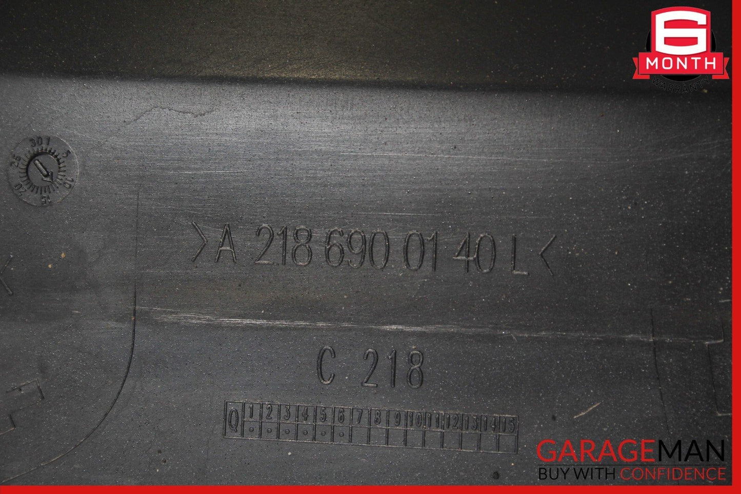 12-14 Mercedes W218 CLS550 CLS63 AMG Sport Left Side Skirt Rocker Panel Black
