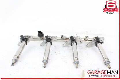 11-19 Mercedes W218 CLS550 Right Fuel Injection Rail Line w/ Injectors