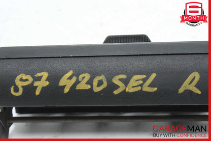 81-91 Mercedes W126 420SEL Dash AC A/C Air Vent Grill Right Side OEM