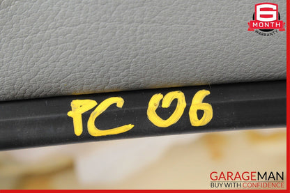 03-10 Porsche Cayenne 955 957 Front Right Side Top Upper Seat Cushion Cover Grey