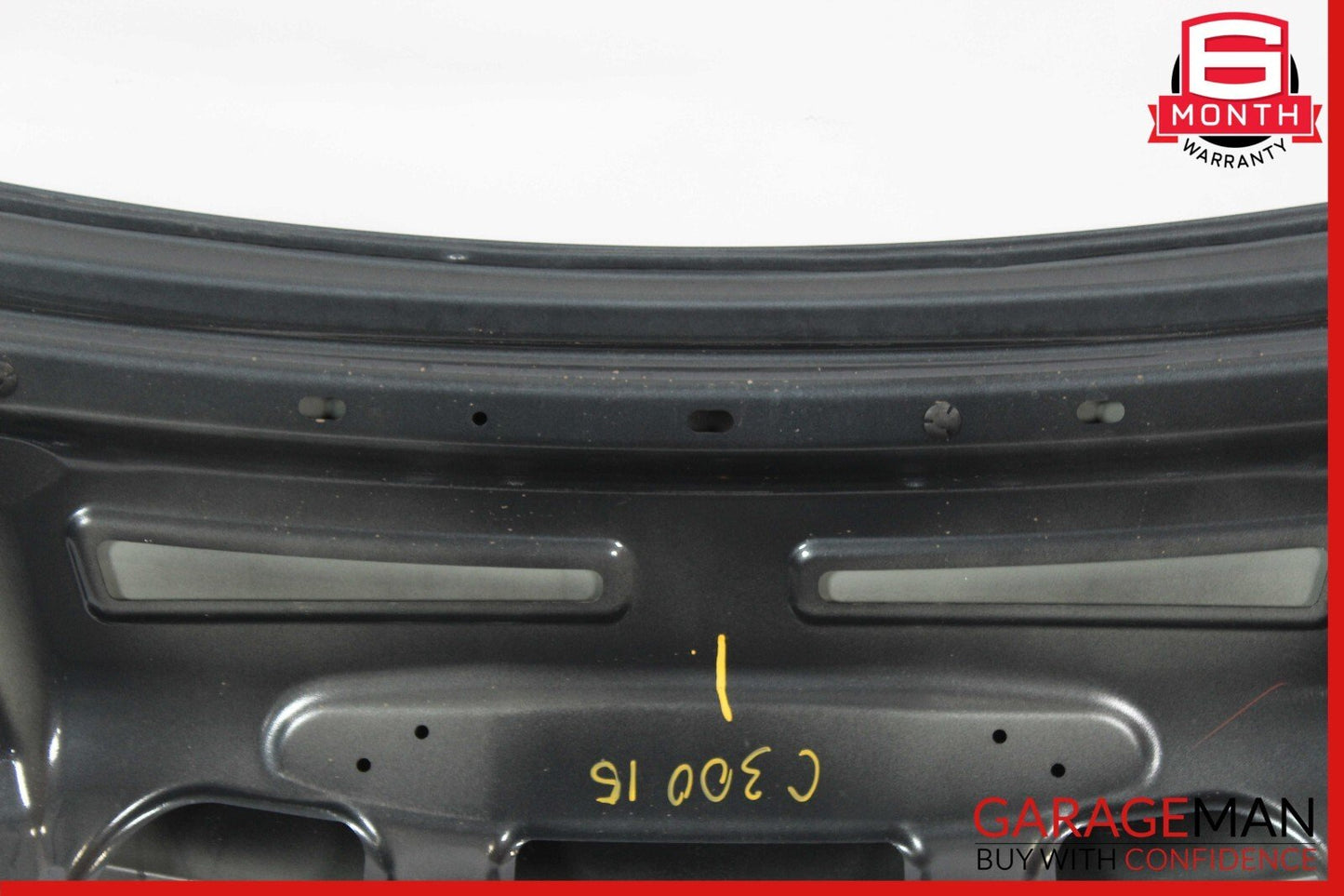 15-20 Mercedes W205 C300 Rear Trunk Lid Shell Cover Panel Black OEM
