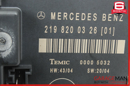 06-11 Mercedes CLS500 CLS550 Rear Right Door Computer Controller Module Unit