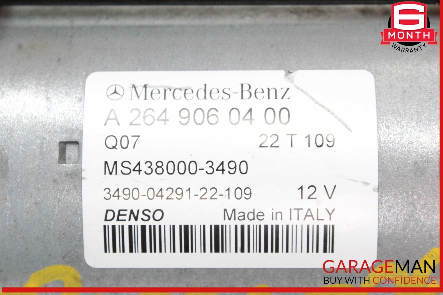 18-25 Mercedes X253 GLC300 C43 AMG Engine Starter Motor Denso 2649060400 OEM