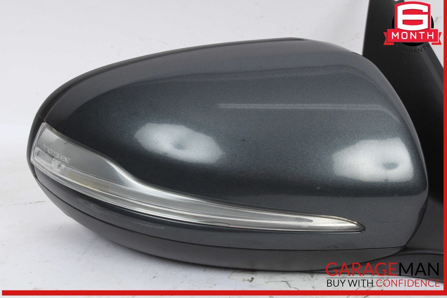15-20 Mercedes W205 C300 Front Right Side Door Rear View Mirror w/ Blind Spot