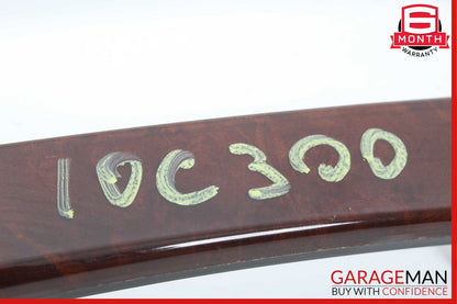 08-14 Mercedes W204 C300 AC A/C Climate Control Switch Trim Bezel Wood