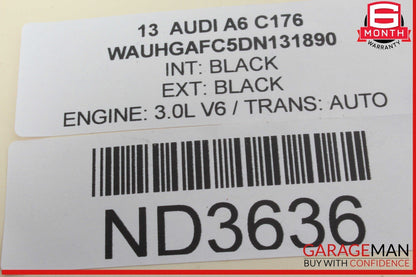 09-18 Audi A6 A7 S4 A4 Rear Left or Right Side Lower Forward Control Arm OEM