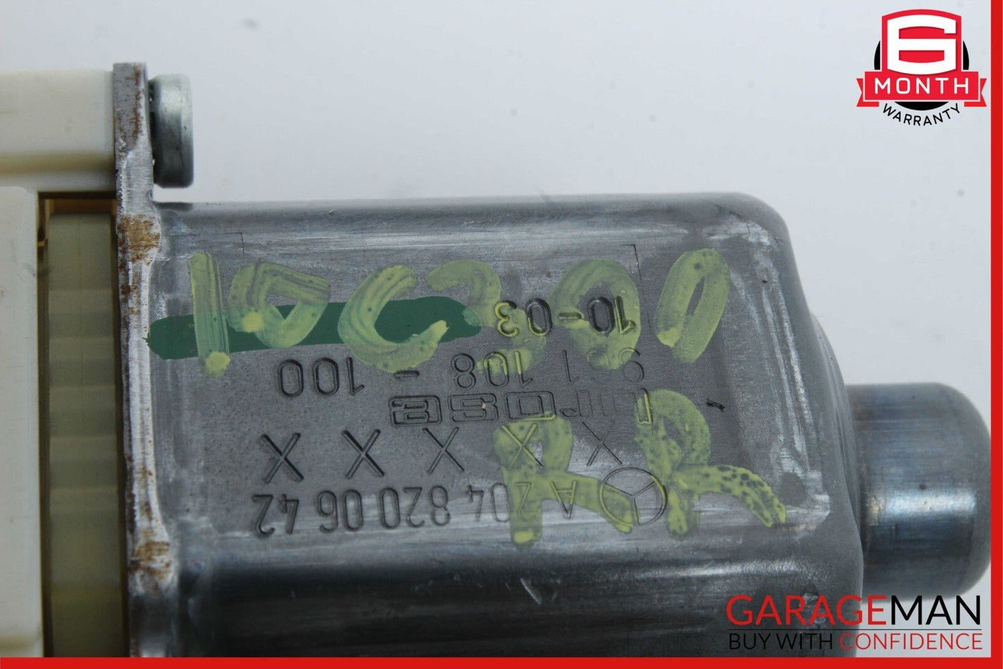 08-14 Mercedes W204 C300 C63 Rear Right Side Door Window Regulator Motor Unit